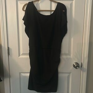 Black Dress cutout shoulders